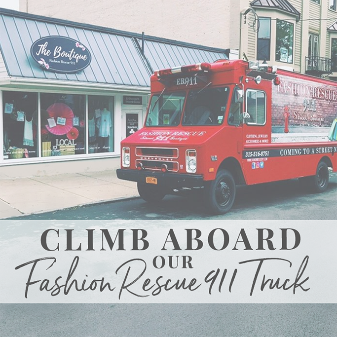 Climb Aboard Our Fashion Rescue 911 Truck
