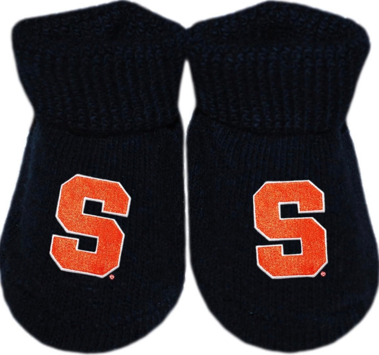 Syracuse University  Baby Bootie Sock