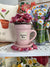 Flower Pot Mug With Crochet Coasters