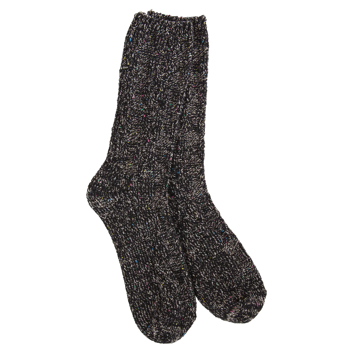 Worlds Softest Weekend Rag Cable Crew Socks