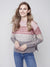 Charlie B  Open Stitch Cable Knit Sweater