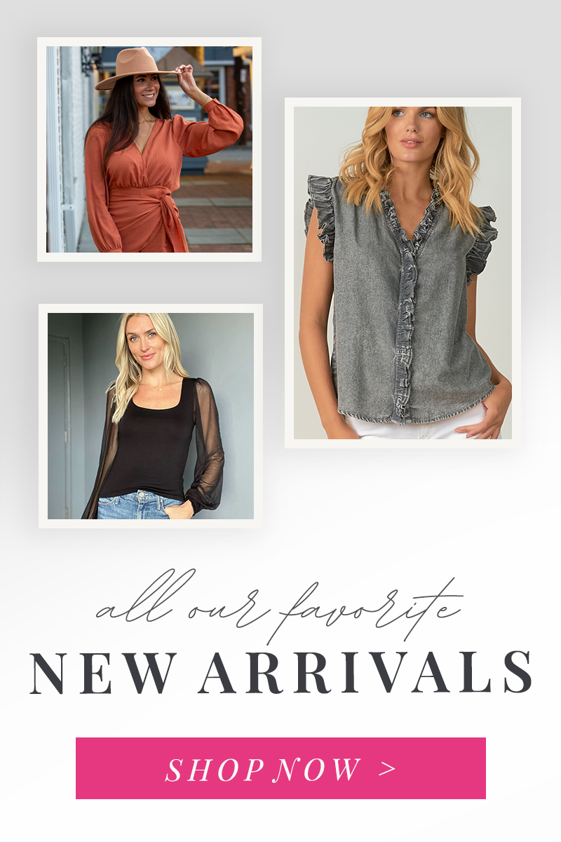 New arrivals, Womenswear