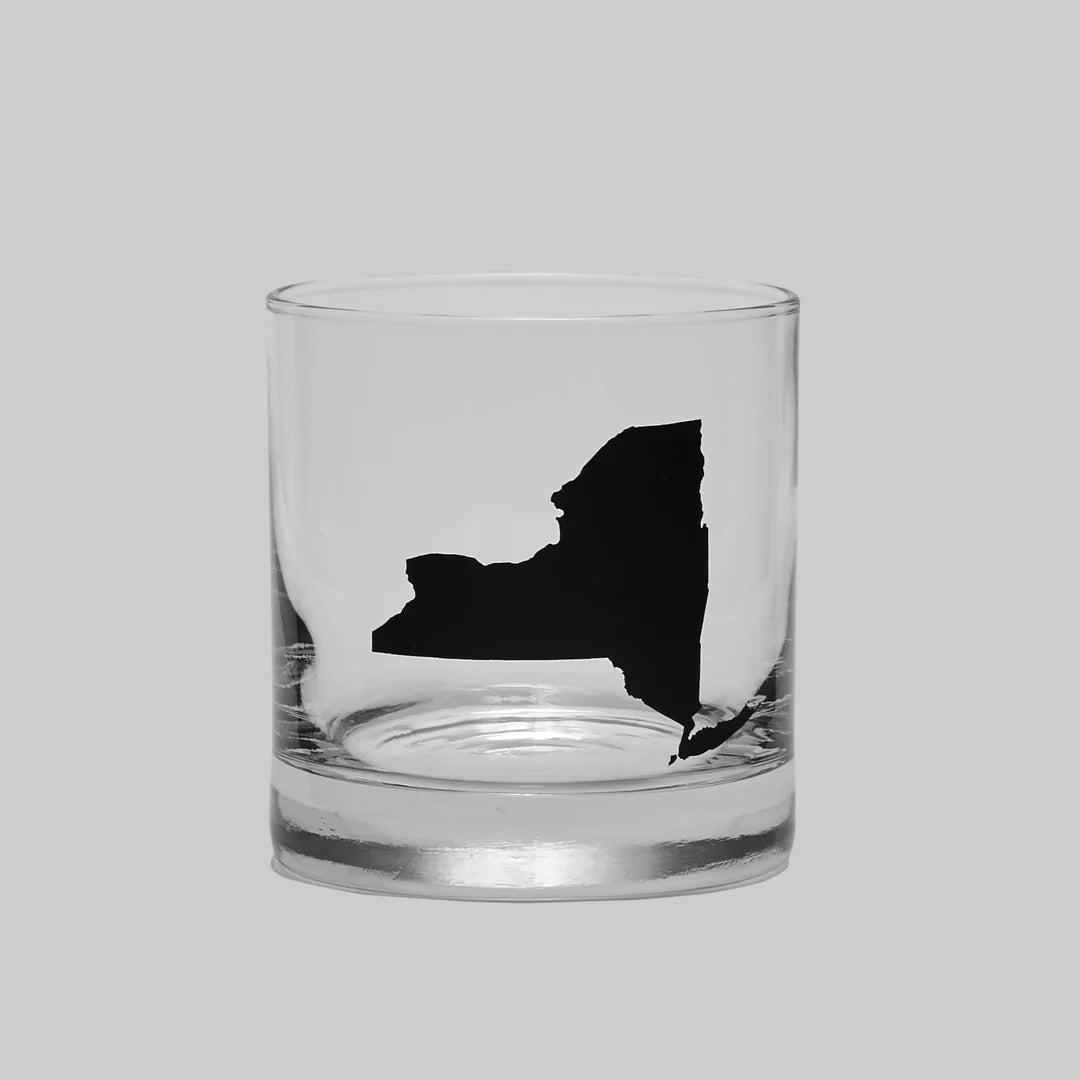 New York State Rocks Glass