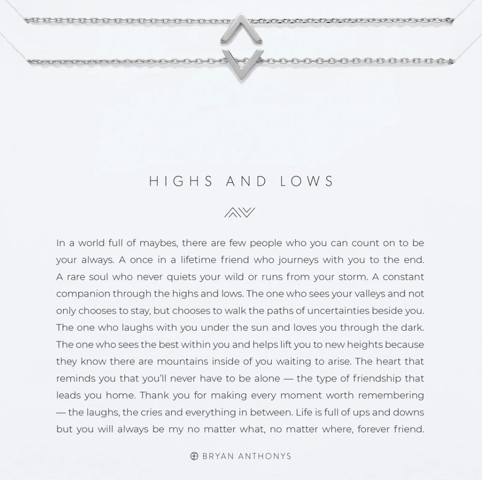 Highs and Lows Icon Necklace